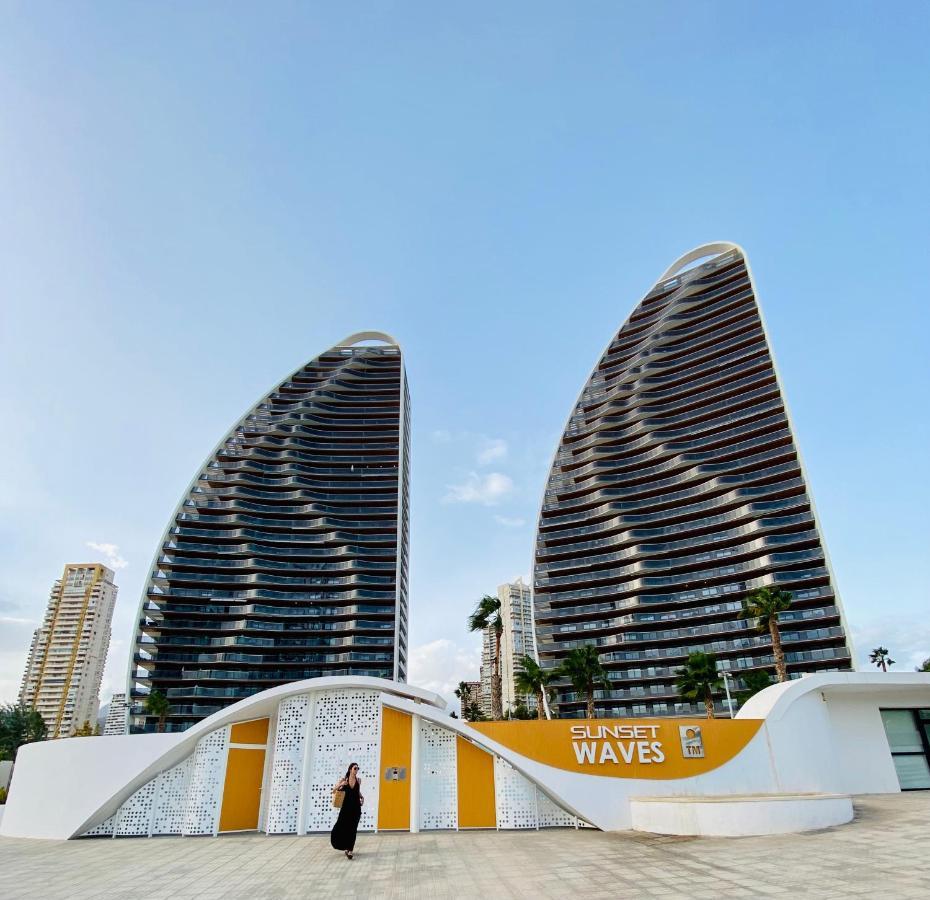 SUNSET WAVES Benidorm Sea View Exterior foto